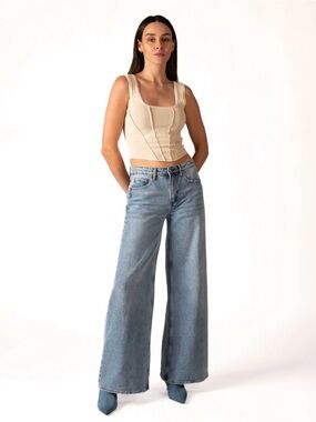 ZGY Super Sweeper Jeans • Revival Blue • Size 32